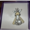 Image 6 : Costume Jewelry (2): Bracelets, Fashion Watches (Turtle), Pins (Angel Pin New in Box), Other Pieces