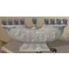 Image 3 : Lladro Porcelain 1999 CF88V Jewish Holiday Candelabra