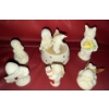 Image 2 : Porcelain Precious Moments Month Of May Figurines 2T w/ Collectible Snowbabies 