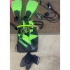 Image 3 : His & Her Oceanic & Ocean edge Scuba Gear- Flippers, Masks, Goggles, Water Shoes