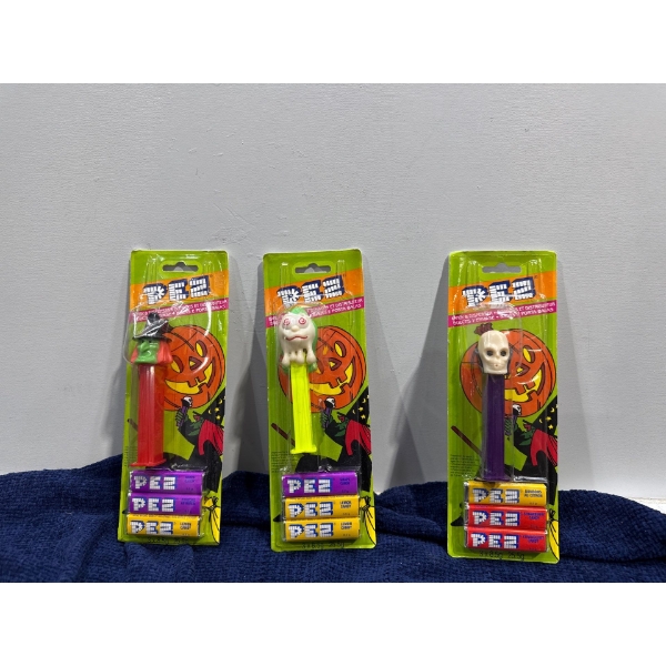 Collection of Vintage Pez Dispensers - Halloween Themed