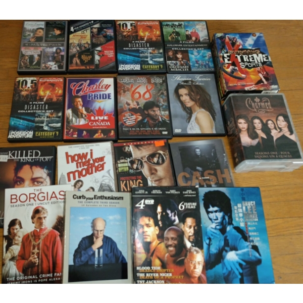Bundle of Assorted DVDs  How I Met Your Mother, Curb Your Enthusiasm, '68, & More