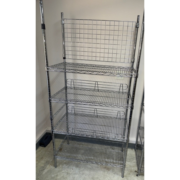 Versatile Metal/Wire Shelving Unit  48x18x63"tall