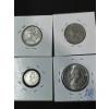 Image 6 : 1960's Canadian Quarters, Half Dollar and Dime