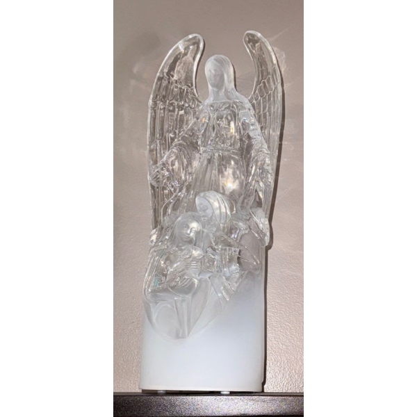 AVON Illuminated Angel Nativity Scene 2013 14T