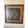 Image 1 : Vintage Needlepoint Floral Art Works 27x27
