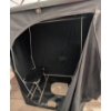 Image 1 : Portable Black IEC Ice Fishing Tents with Folding Stool 