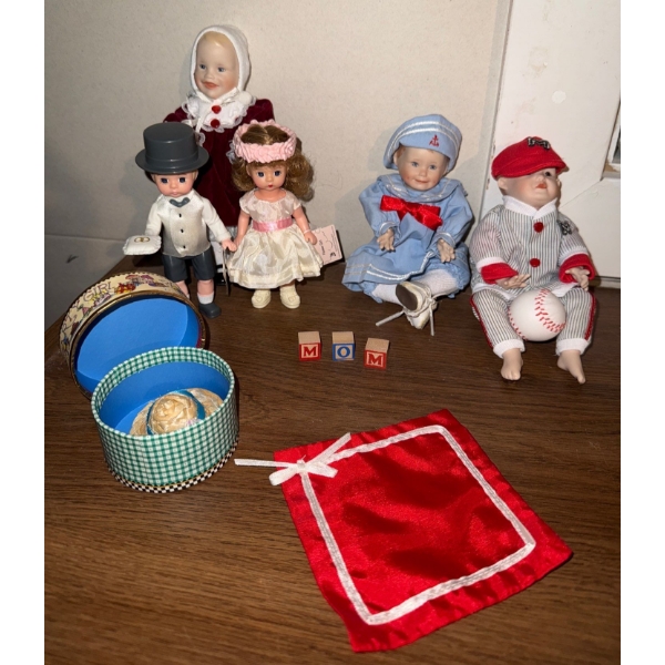 Collection Of Madame Alexander Dolls 