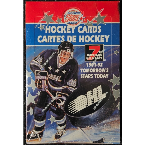 1991-92 7th Inning Sketch OHL Hockey Cards (Sealed)