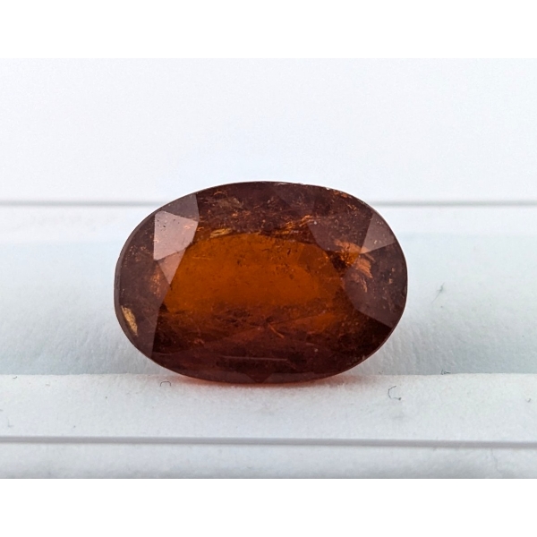 6.87 ct Certified Red Garnet gemstone ($5,496 Appraisal)