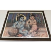 Image 1 : Vintage Hindu Religious Print - Lord Baby Krishna & Balaram 43x30