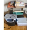 Image 1 : Fellows Shredder Model OS-8CS, Vintage Coleco Quiz Whiz Games, Metal Shelf, Office Supplies