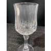 Image 3 : Cristal d'Arques Longchamp Clear Crystal Wine Glasses, Set of Four