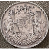 Image 1 : 1949 Canadian 50 Cent Coin 80% Silver 11.66 Grams