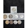 Image 1 :  9 1967 50 cent Canadian .800 Silver 104.94g