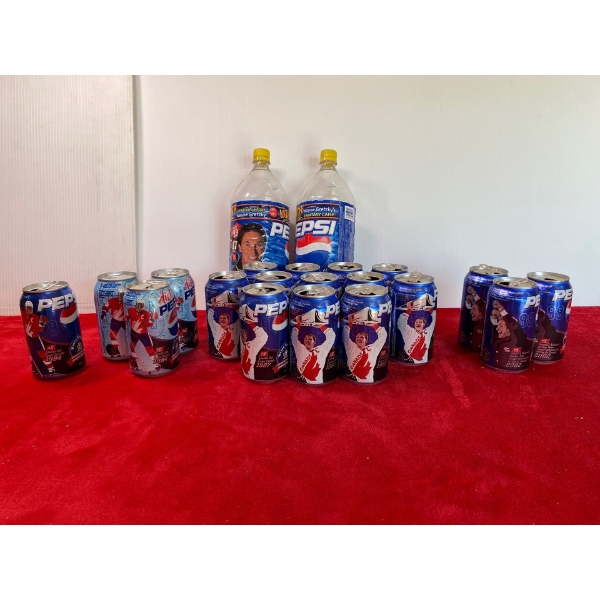 Team Canada Pepsi Cans and Bottles