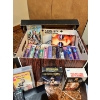 Image 5 : Sony PS3 with remote, Sony Radio/CD Player, Panasonic VHS/DVD player with an assortment of VHS