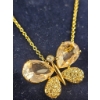 Image 3 : Swarovski Butterfly Brooch and Necklace Set in Original Boxes