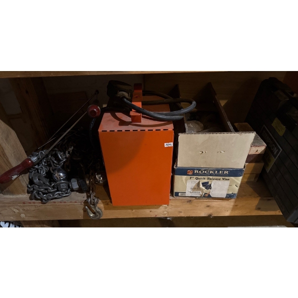 220 Heater - Chains Pulleys - Vice