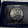 Image 2 : 1972 Canadian 2nd Portrait Dollar 23.3g 0% Silver