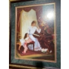 Image 2 : Mother & Daughter in Drawing Room - Old Fashioned, Print  (23" x 17" Inches Before Frame)