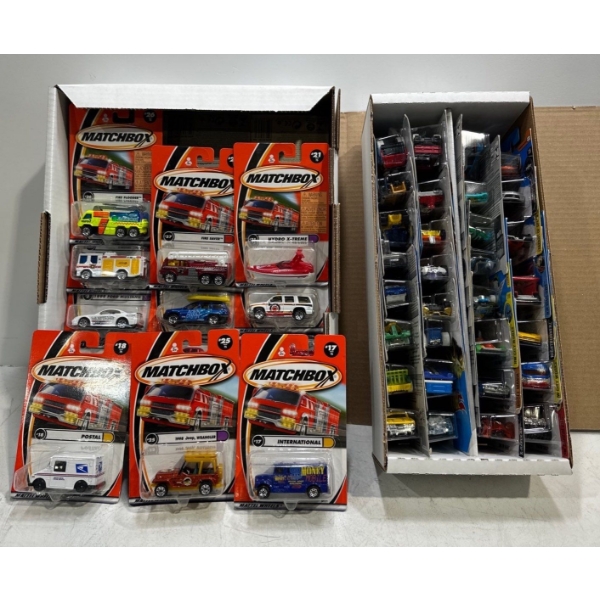 Collection of Hot Wheels and Match Box, all unopened