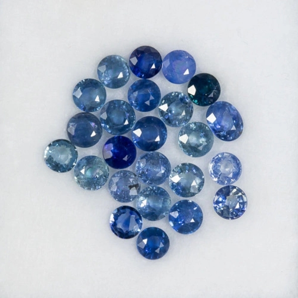  ($5,736 Appraisal) - 4.78 ct Certified Blue Sapphire gemstone Parcel