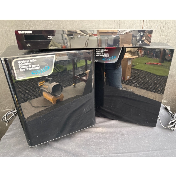 SAMSUNG Audio Power Pack - Mo.PS-WF450 Wireless w/ Active Subwoofer & Specialized Audio Component