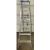 Image 2 : 6 ft Aluminum A Frame Ladder  