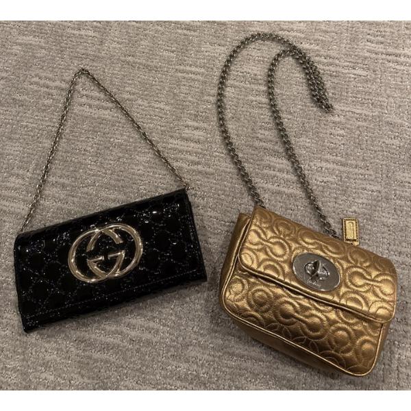 Fashion Forward Cocktail Clutches/Handbags w/ Chain Detail
