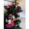 Image 3 : Predecorated & Lit Holiday Tree w/ Folk Dancer Ornaments - 69T 