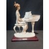 Image 1 : Giuseppe Armani Florence Lady at Piano Figurine
