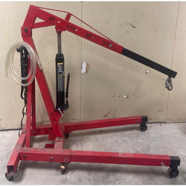 Two Tonne Portable/Foldable Engine Hoist Crane Lift