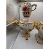 Image 2 : 2 Gzhel porcelain samovar, decorative Russian tea urn. from the Russian Federation. these were all h