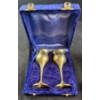 Image 3 : Brass Goblets 7T w/ Table Shaker Set 