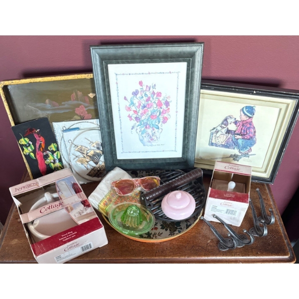 Vintage Household Items m& More 