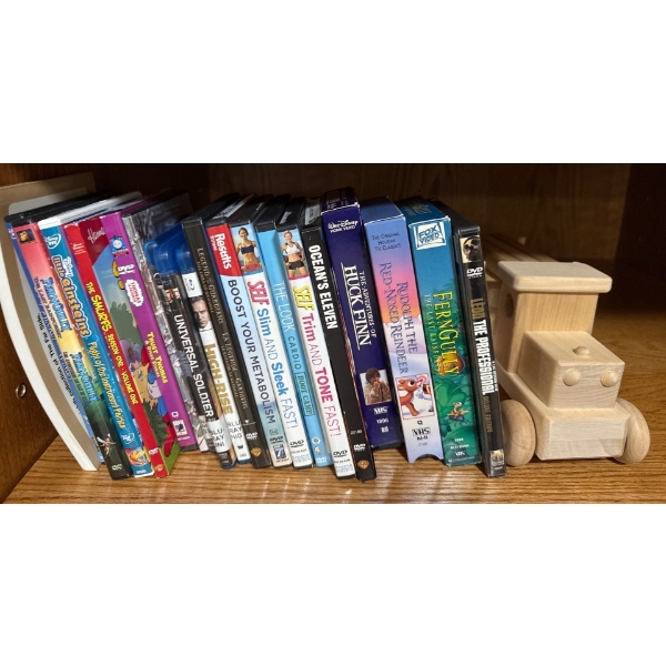 DVD, Bluray, Children VHS Collection 