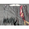 Image 11 : Vintage Fabrics and Scarfs with Older Pants and Suspenders, 80's Stretch Belt