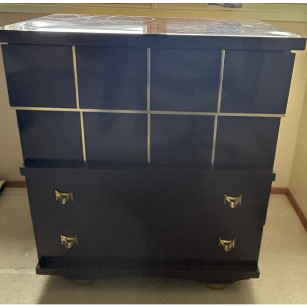 Dresser w/ Golden Accents - 36W, 19D, 41T