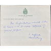 Image 3 : Authenticated John Diefenbaker Hand Written Signature Typed Letter House of Commons Stationary