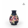 Image 4 :  Moorcroft Orchid Pottery 7''IN HEIGHT Vase Marked With Walter Moorcroft's Signature Made In England