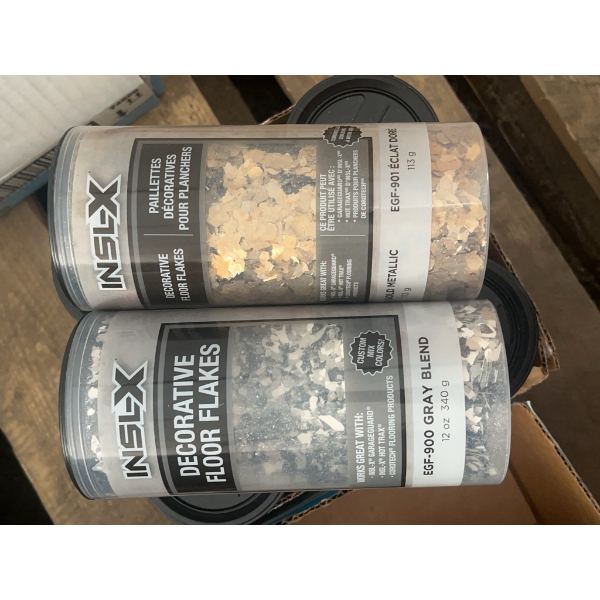 Paint Supplies, Brushes, Rollers, and Floor Flakes