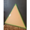 Image 4 : Bass 1777 Triangular Mirror 34.5 X 30.5 (Taped Around Outside Edge as Shown)