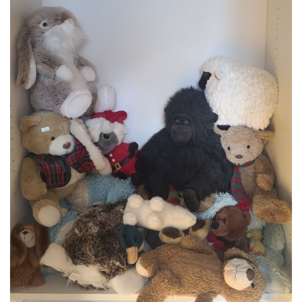Assorted Stuffed Animals 