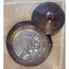 Image 2 : Antique Smalls - Silver Candy Dish w/ Lid Sword Letter Opener Fire Fighter Silver Buttons & more