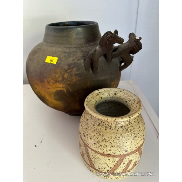 Large Pottery Urn w/ Minor Damage 