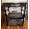 Image 4 : Wheeled Cart w/ Marble Top 23 W, 16 D, 33 T 