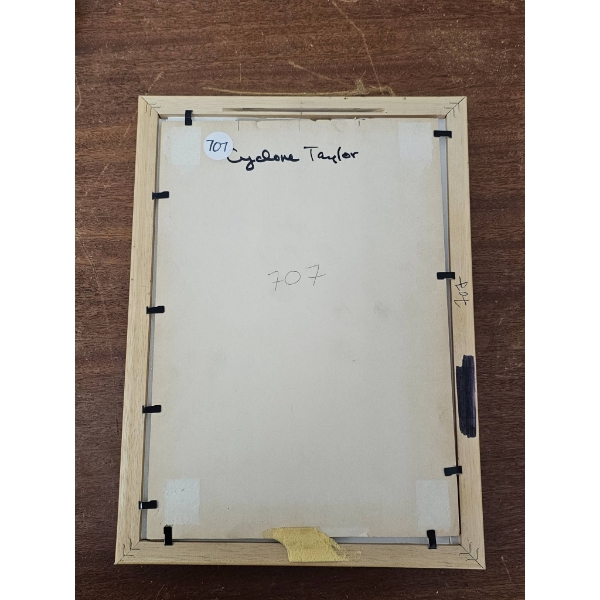 Three Framed Hockey-Related Photographic Prints