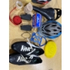Image 3 : cycling helmuts, lock, soccer cleats and more