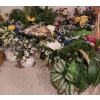 Image 8 : Large Assortment of Artificial Floral Decor- Also: Tall Curly Sticks 60 T, Some Holders Included